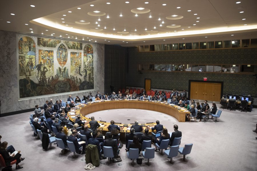 FN:s säkerhetsråd, här i ett möte om Syrien i oktober i år.