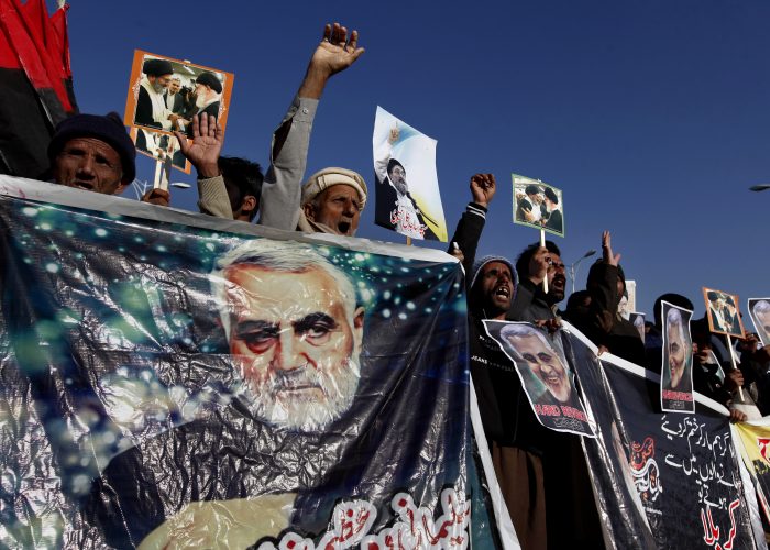Pakistan Soleimani Protest