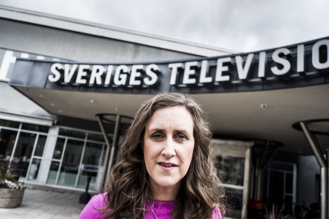 Hanna Stjärne är sedan 2015 vd på Sveriges television, ett svenskt stiftelseägt företag.