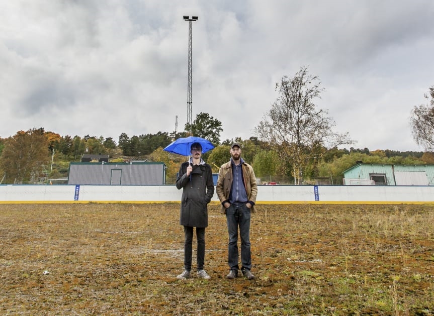 Kanslibyrån i aktion ute på fältet.