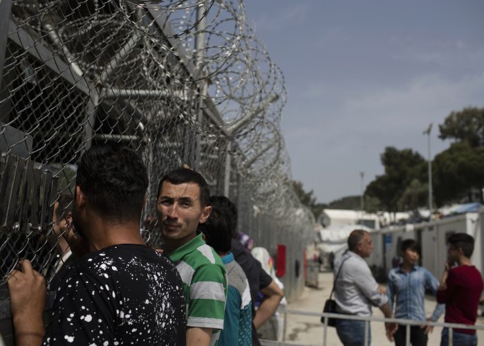 Greece Migrants Angry Island