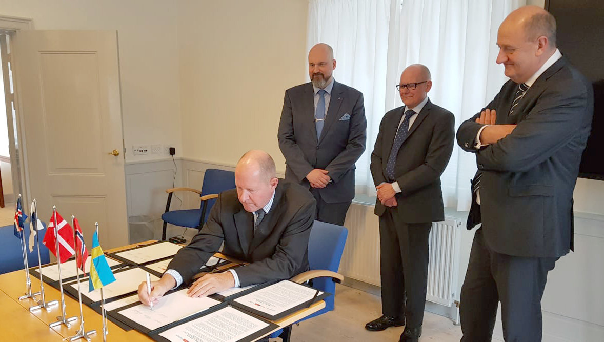 Generaldirektörerna från beredskapsmyndigheterna i Sverige, Danmark, Finland, Island och Norge träffades på ett gemensamt möte i Köpenhamn.