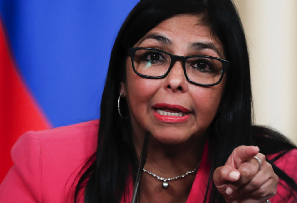Venezuelas vicepresident Delcy Rodríguez.
