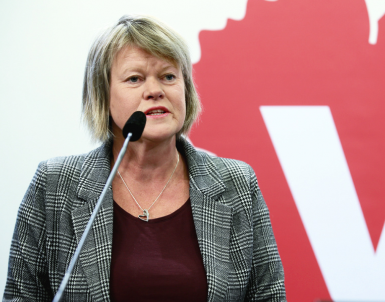 Vänsterpartiets ekonomipolitiska talesperson Ulla Andersson.