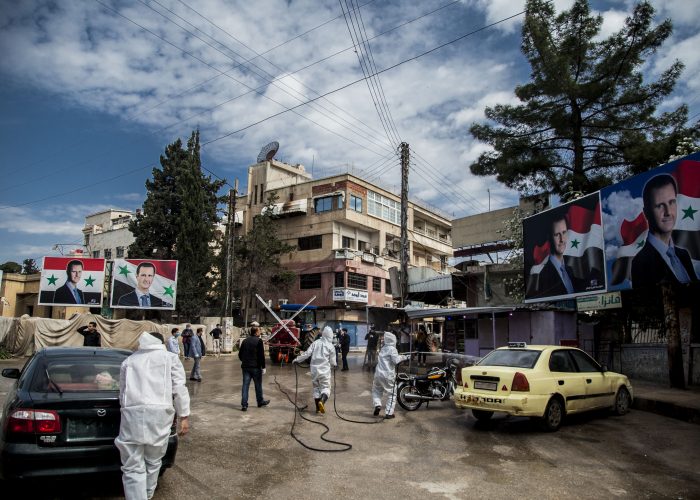 Virus Outbreak Syria