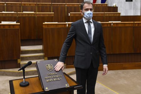 Virus Outbreak Slovakia New Government