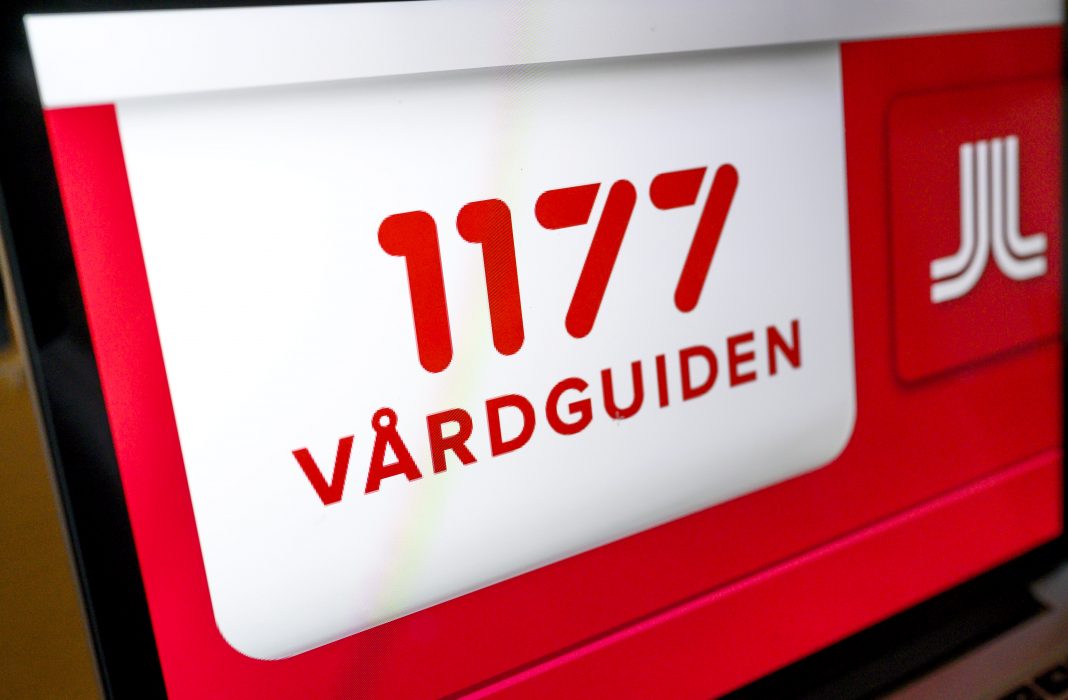 Vårdguiden 1177 är högt belastad.
