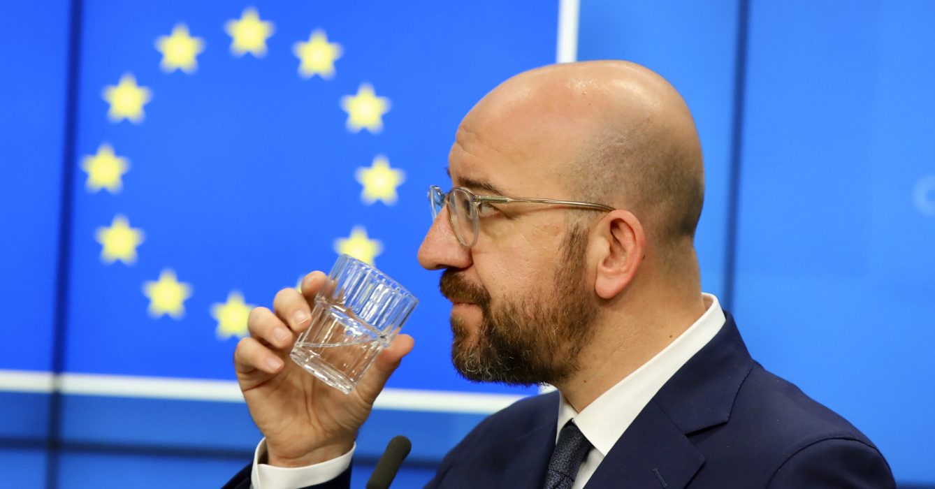 EU:s permanente rådsordförande Charles Michel.