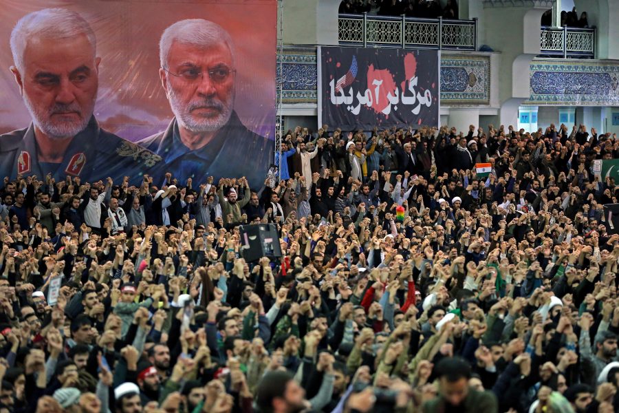 Mordet på den iranska generalen Qassem Soleimani väckte stor internationell uppmärksamhet i januari.