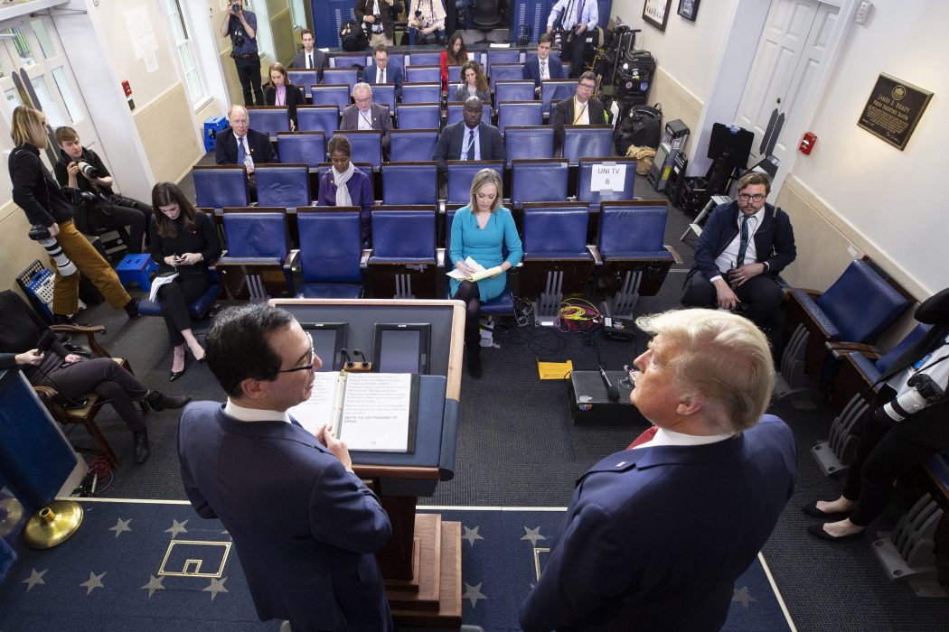 Virusspridningen har fått USA att föreslå det största ekonomiska stödpaketet i landets historia.