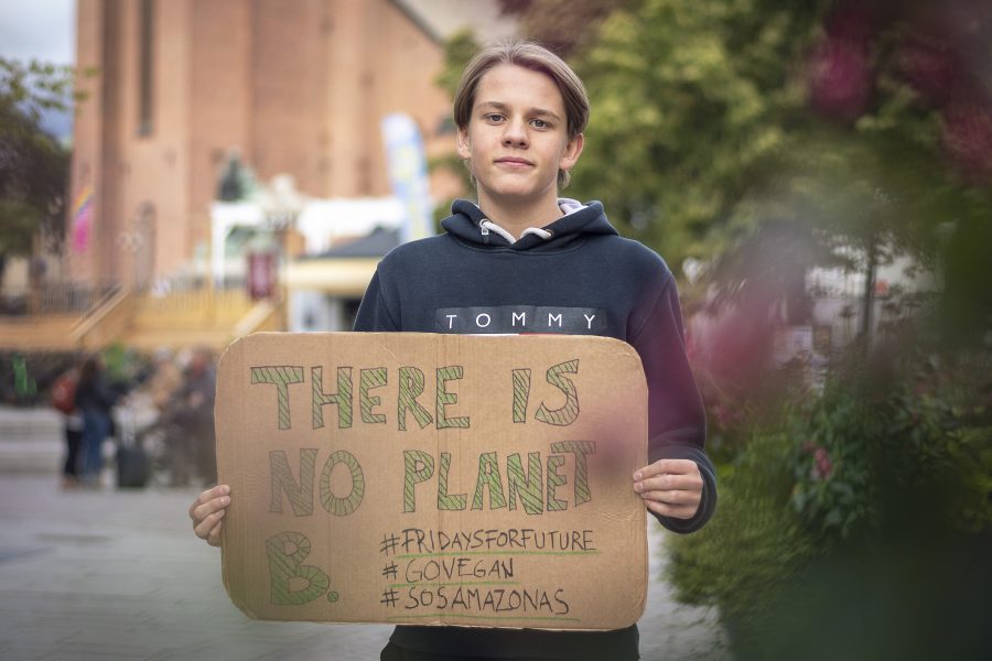 "Det är intressant att se hur våra ledare nu visar att de kan ställa om samhället" säger skolstrejkaren Andreas Magnusson, som organiserar en global livestream tillsammans med Fridays for future-grupper i hela världen.