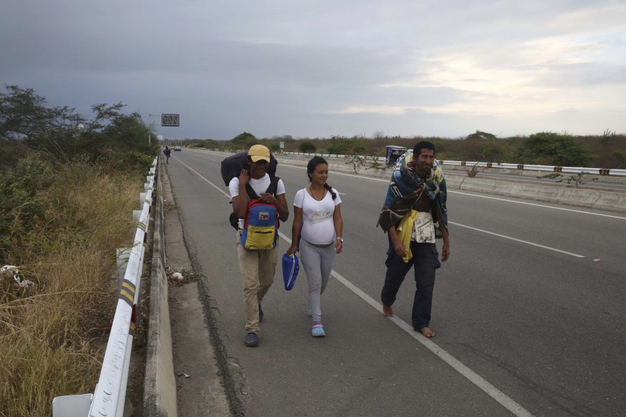 Många flyktingar från Venezuela drabbas nu hårt ekonomiskt av coronaviruset.