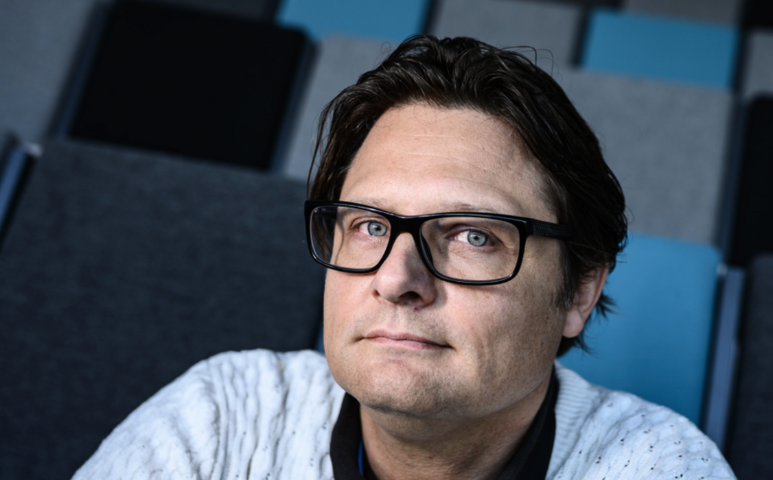 Mattias Liedholm, rektor på Prästamosseskolan i Skurup.