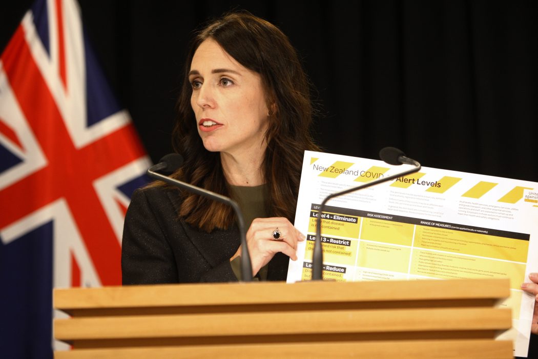 Jacinda Ardern, Nya Zeelands premiärminister.