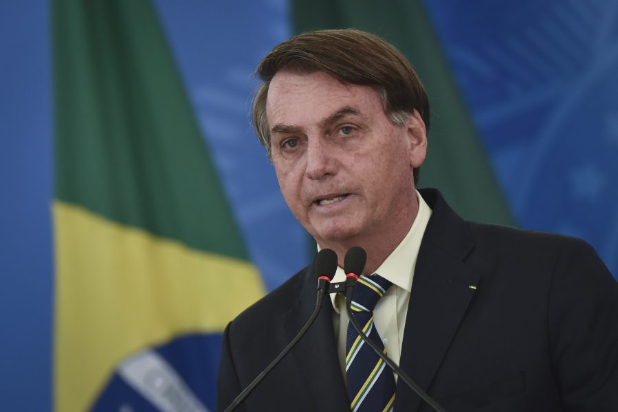 Brasiliens president Jair Bolonaro.
