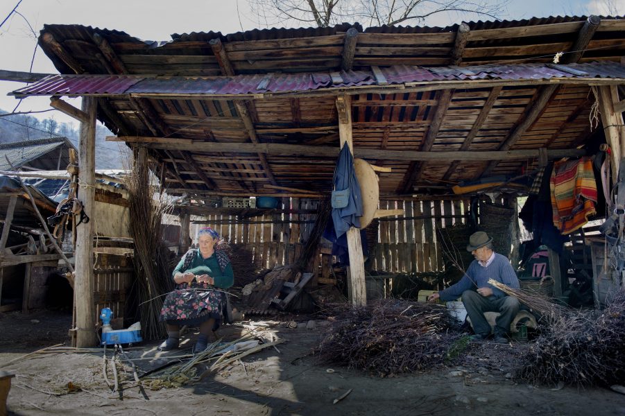 I den rumänska byn Pauleasca bor en del av de romer som kommer till Sverige för att tigga.