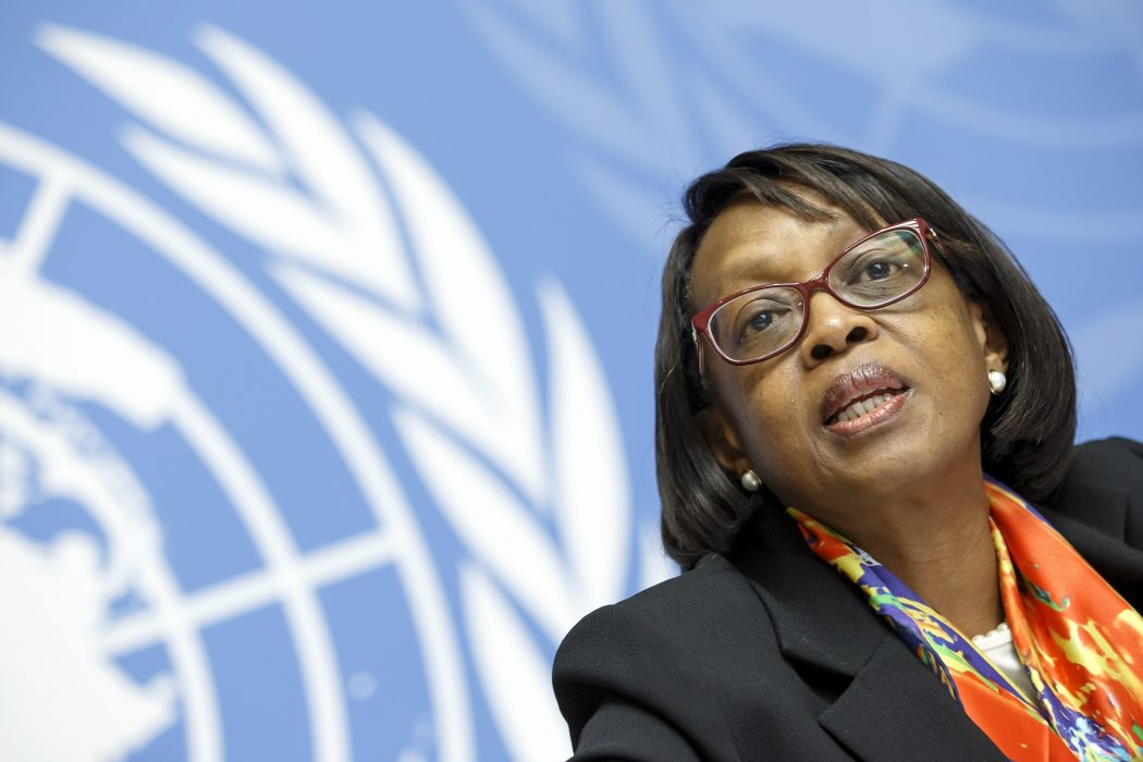 Matshidiso Moeti är WHO:s regionala chef för Afrika.