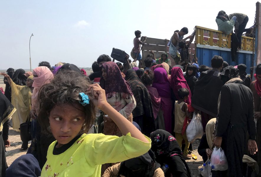 Enligt FN kan brotten mot minoriteten Rohingya vara ett folkmord.