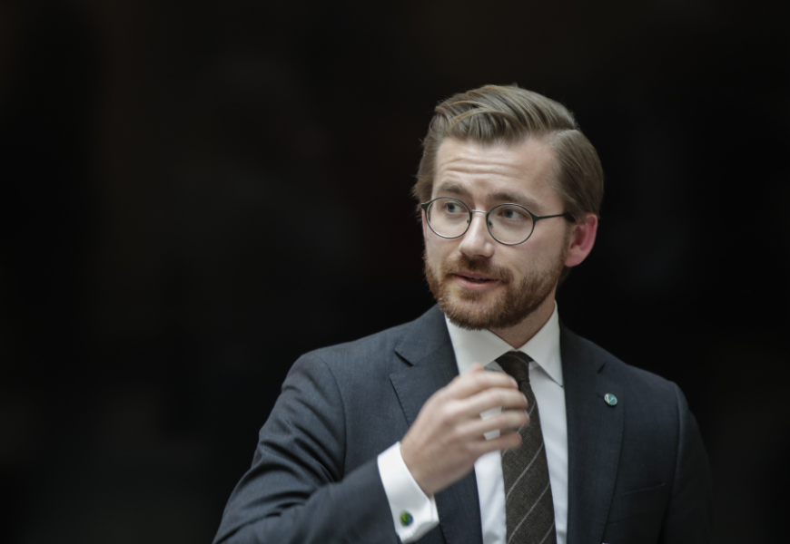 Norges klimat- och miljöminister Sveinung Rotevatn (Venstre).