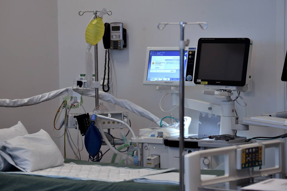 En liten andel av patienterna med covid-19 behöver intensivvård.