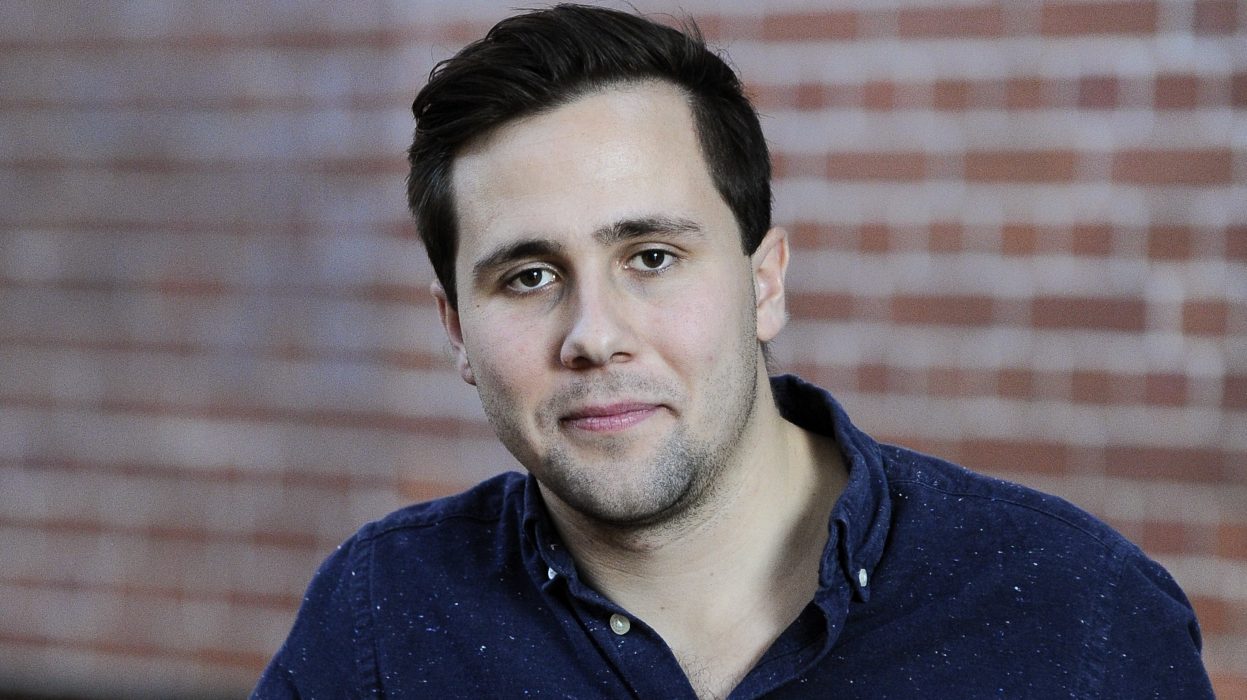 Benjamin Dousa, här som nyvald ordförande för Moderata Ungdomsförbundet, MUF.
