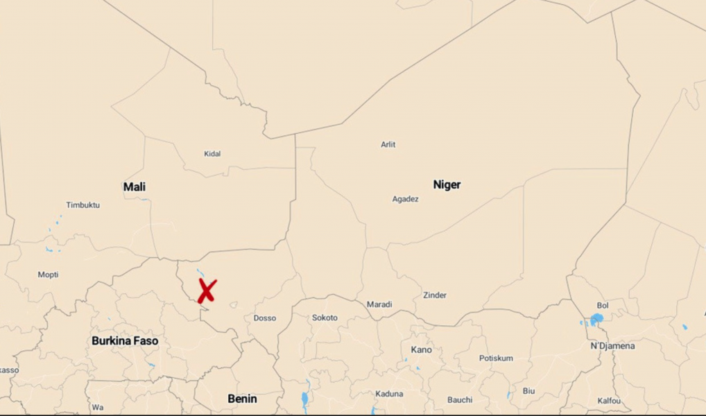 Tillaberi-regionen ligger i sydvästra Niger.