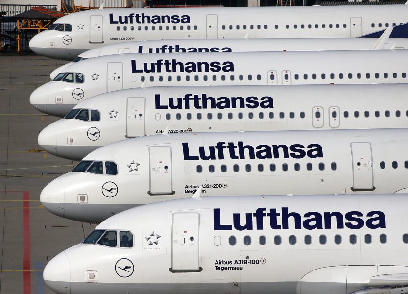 Liksom flygbranschen i stort har coronakrisen slagit hårt mot Lufthansa.