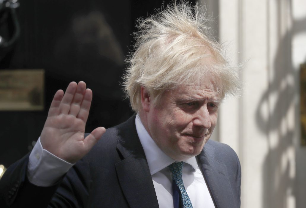 Storbritanniens premiärminister Boris Johnson.