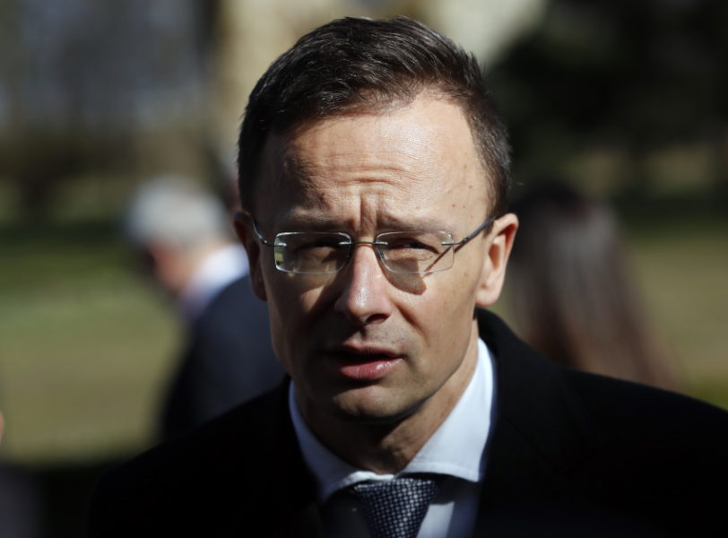 Ungerns utrikesminister Peter Szijjarto.