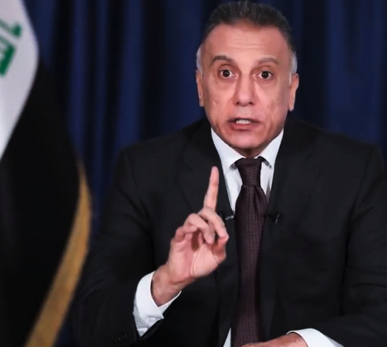 Iraks nye premiärminister, den förre underrättelsechefen Mustafa Kadhemi.