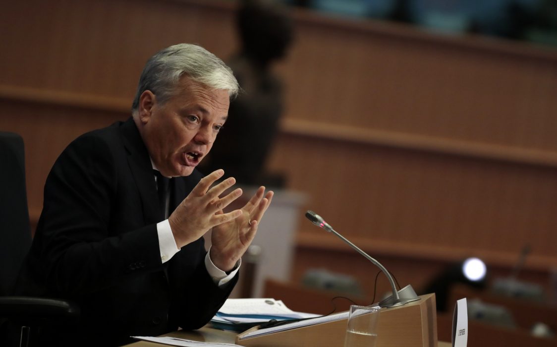 EU:s justitiekommissionär Didier Reynders.