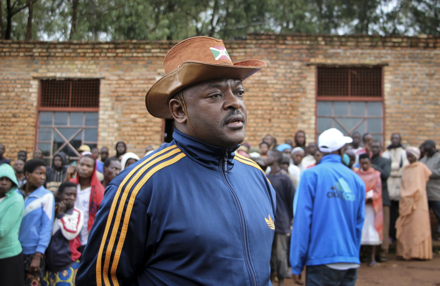 Burundis president Pierre Nkurunziza.