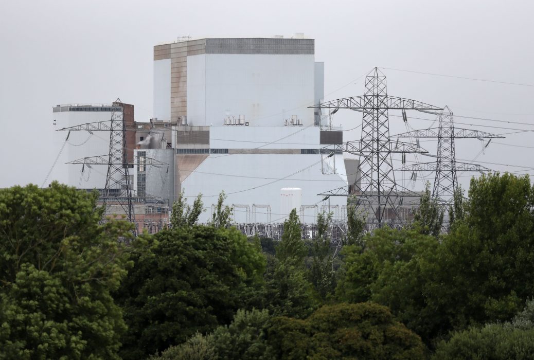 Ett av de befintliga kärnkraftverken vid Hinkley Point, i brittiska Somerset.