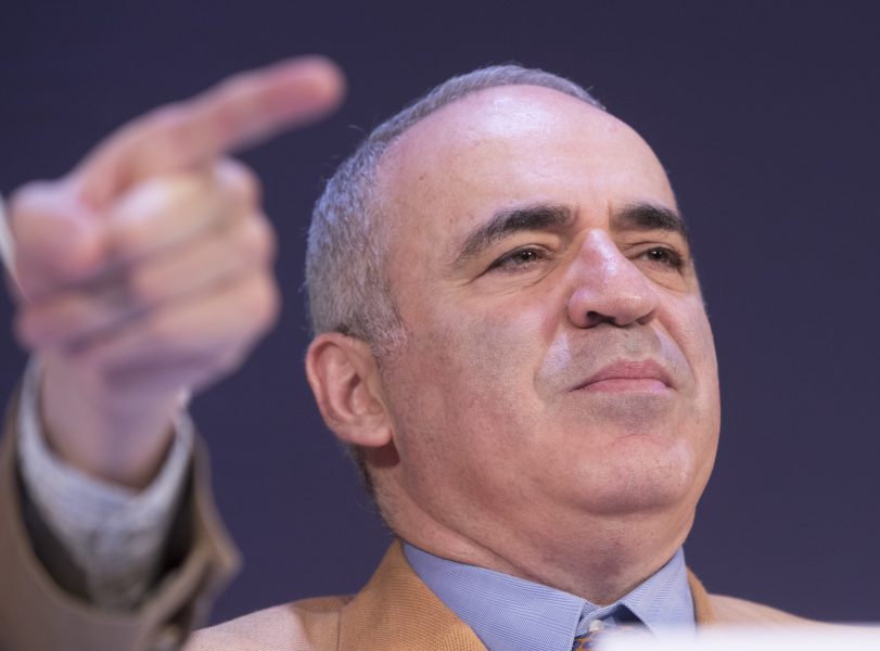 Garry Kasparov förespråkar basinkomst.