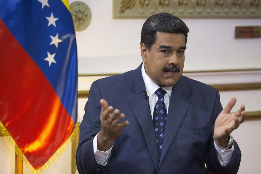 Venezuelas president Nicolás Maduro.