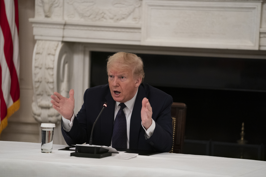 USA:s president Donald Trump är inte nöjd med WHO:s arbete.
