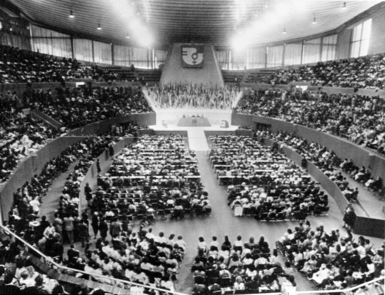 FN:s kvinnokonferens i Mexico City 1975 samlade tusentals deltagare från mer än hundra länder.