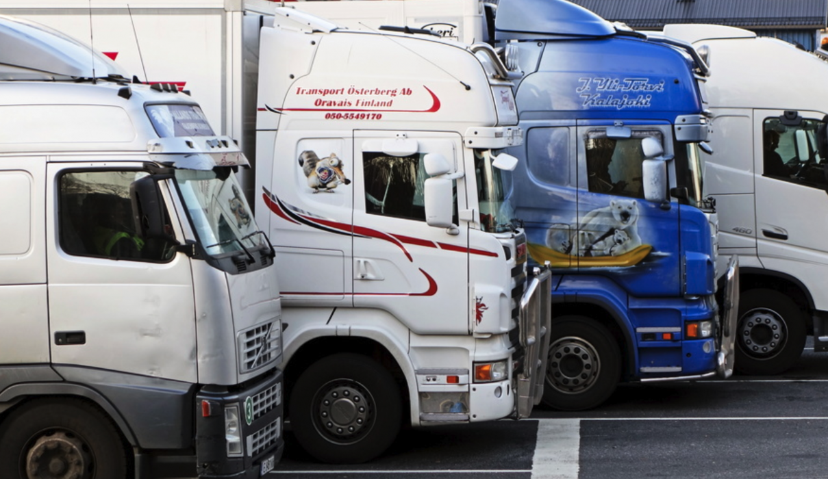 Transportbranschen hade mest övertid med ersättning under förra året transport.