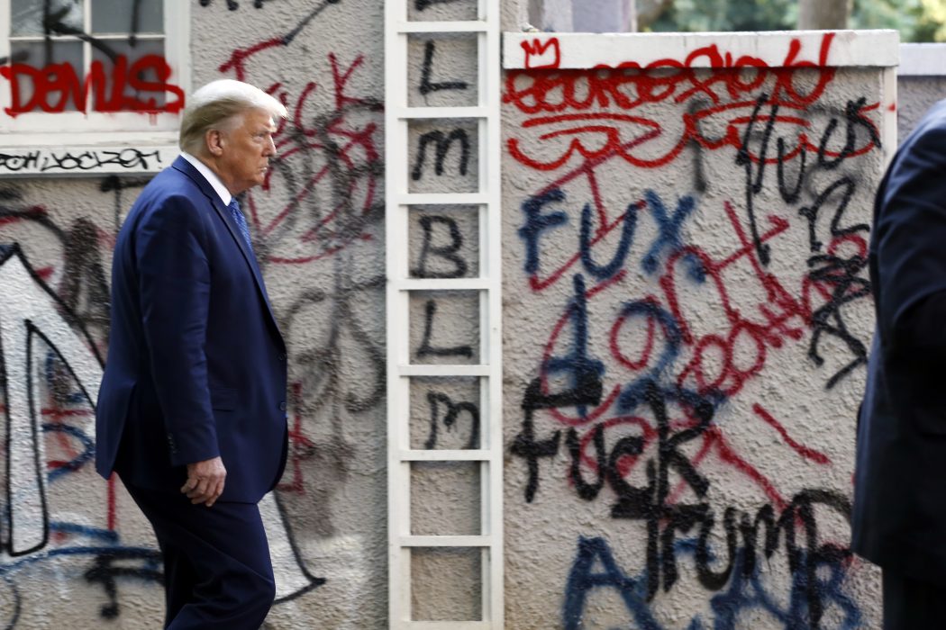 USA:s president Donald Trump i Washington DC.