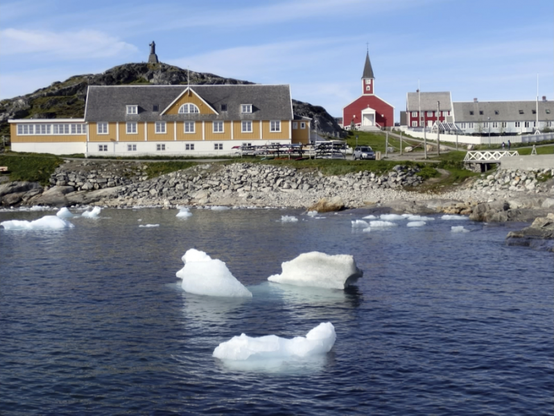 USA har öppnat konsulat i Nuuk på Grönland.