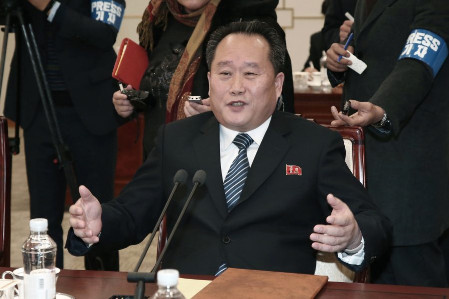 Nordkoreas utrikesminister Ri Son-Gwon.