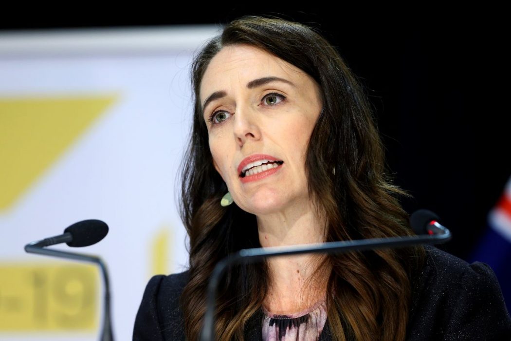 Nya Zeelands premiärminister Jacinda Ardern.