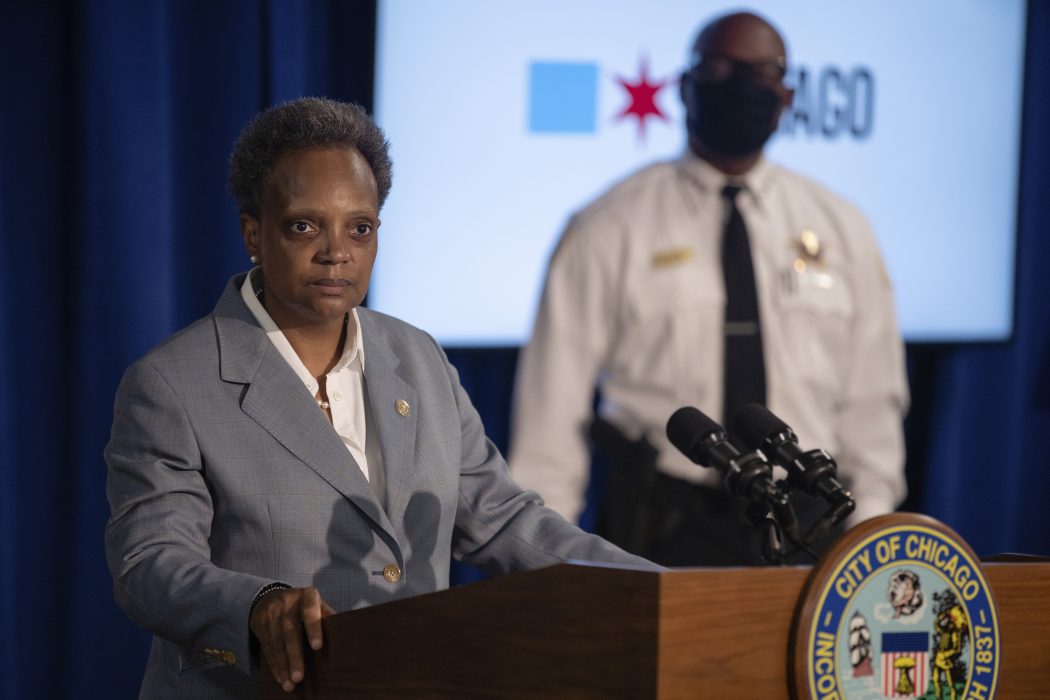 Chicagos borgmästare är mycket tydlig med att hon inte vill att Donald Trump skickar federala agenter till staden.