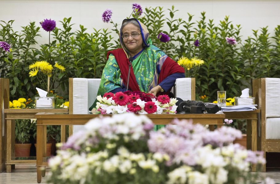 Sedan 1981 är Sheikh Hasina Wajed ledare för partiet Awamiförbundet.