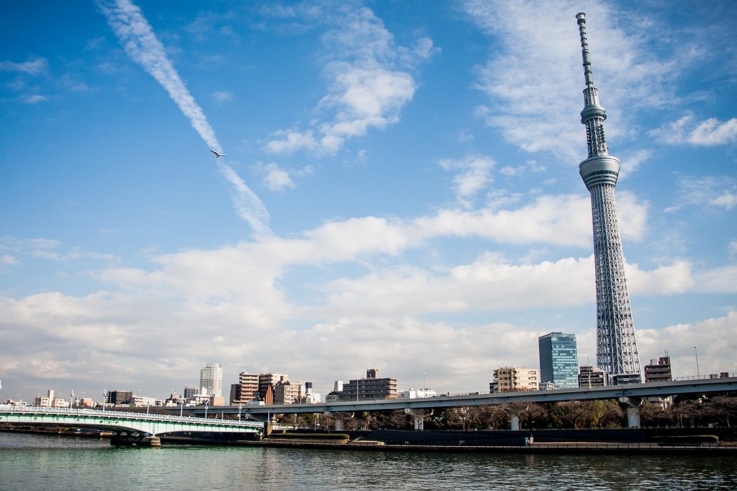 Tiden går fort när man är högt upp, till exempel i Tokyo Skytree Tower.
