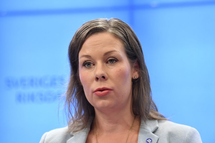 Moderaternas migrationspolitiska talesperson Maria Malmer Stenergard (M).