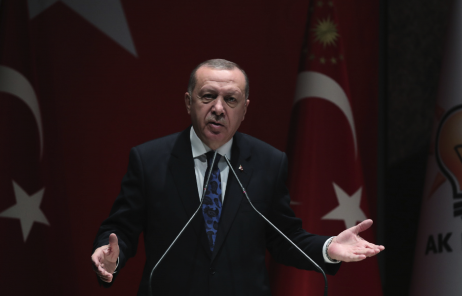 Turkiets president Recep Tayyip Erdogan.