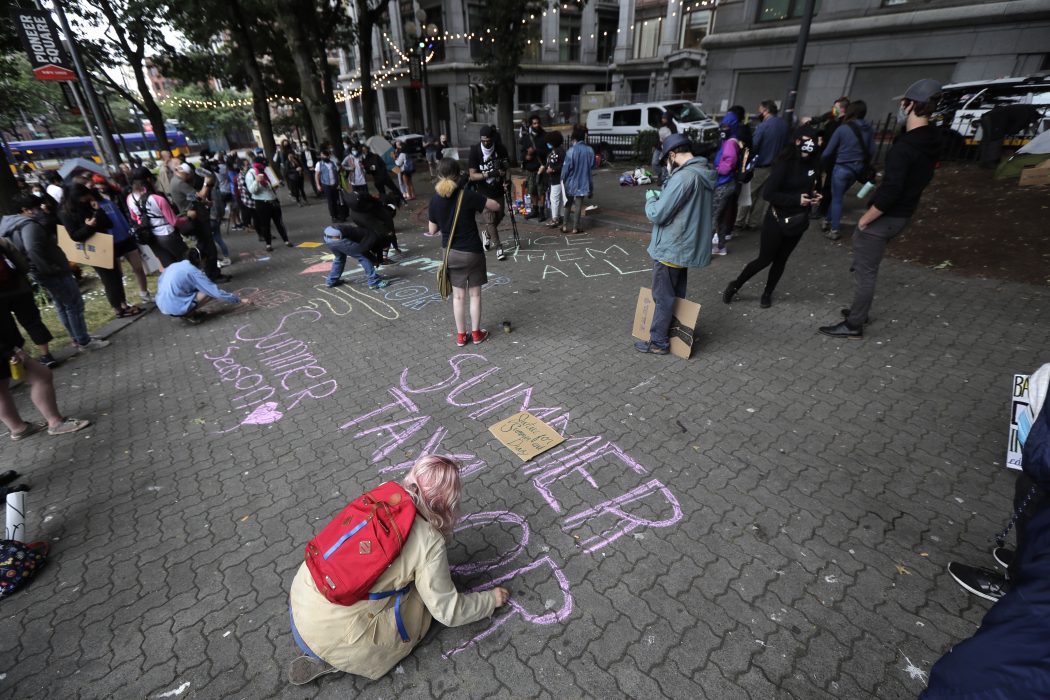Summer Taylor dödades tidigare i juli när en bil körde på henne under en demonstration i Seattle.