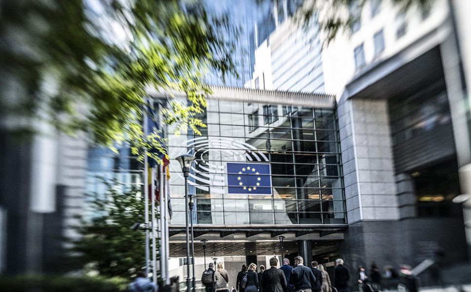 EU-parlamentet i Bryssel.