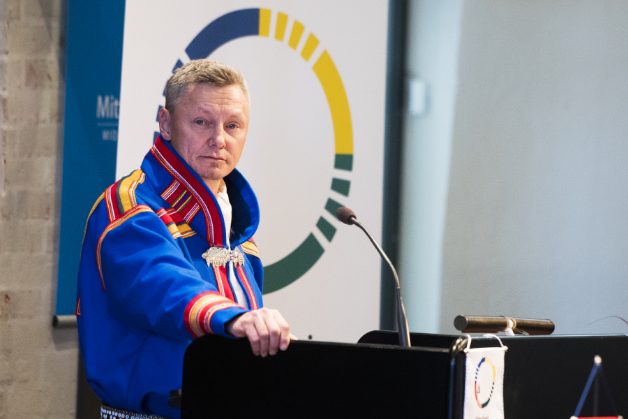Per-Olof Nutti, Samtingets president.